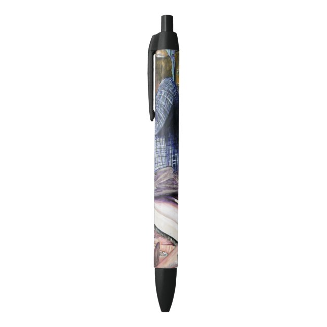 Stylo Noir Hommes du désert, Dons de la Mer, Jérusalem (Haut (Vertical))