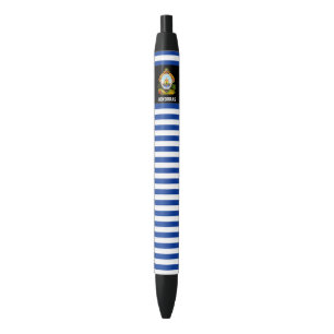Stylo Noir Honduras Drapeau mignon Patriotique