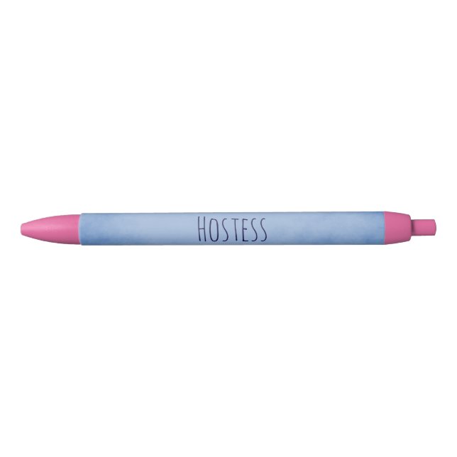 Stylo Noir Hôtesse merveilleuse (Devant)