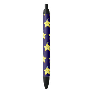 Stylo Noir Illustration de dessin animé d'étoile mignonne end
