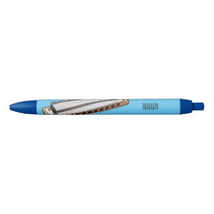 Stylo Noir Illustration de dessin d'Harmonica