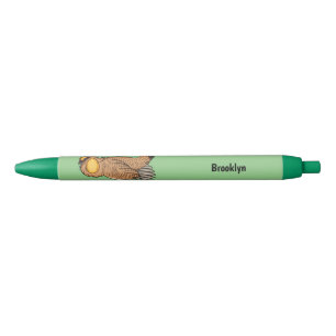 Stylo Noir Illustration de la bande dessinée de poulet de pra