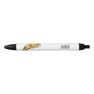 Stylo Noir Illustration de la pizza