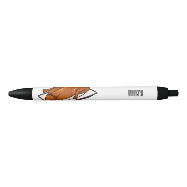 Stylo Noir Illustration de Peking duck (Devant)