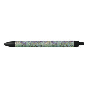 Stylo Noir Iris de Van Gogh Peinture Impressionniste