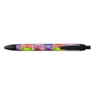 Stylo Noir Jane Austen pop art coloré