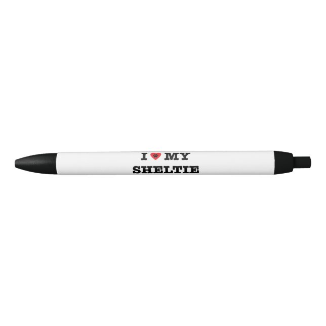 Stylo Noir J'Coeur Mon Étagère (Devant)