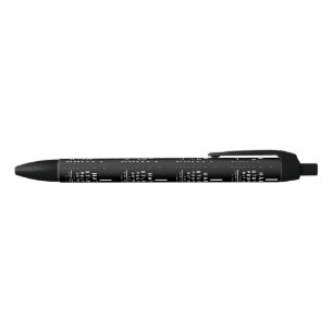 Stylo Noir Je déteste les idiots