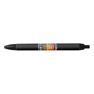 Stylo Noir Jésus M'Aime Ceci Je Connais Excavateur Christian