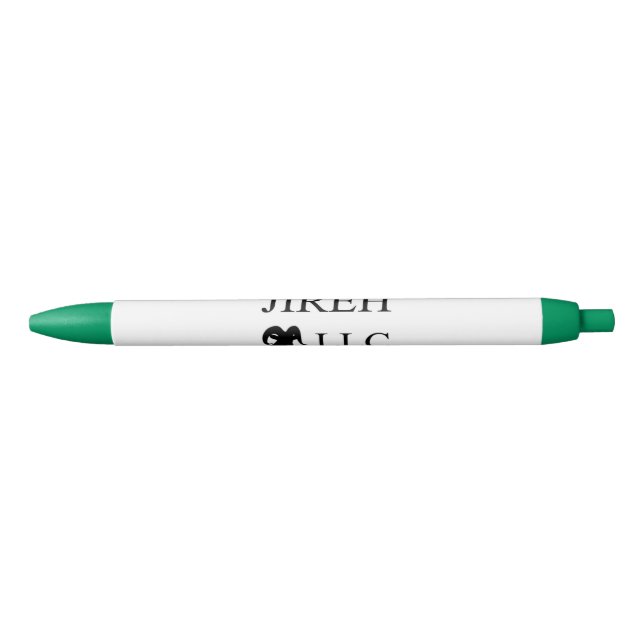 Stylo Noir Jireh LLC Pen (Devant)