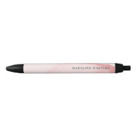 Joli monogramme aquarelle rose Unique