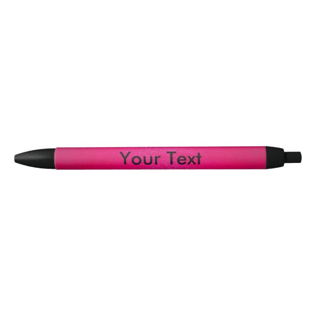 Stylo Noir Joli rose (Devant)
