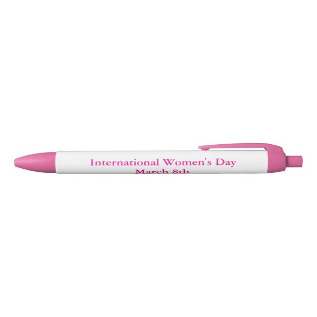 Stylo Noir Journée internationale de la femme 8 mars (Haut)