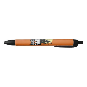 Stylo Noir Joyeux Halloween