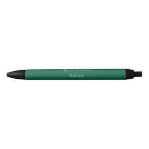 Stylo Noir Joyeux Noël vert plaine solo arrière - plan vacanc