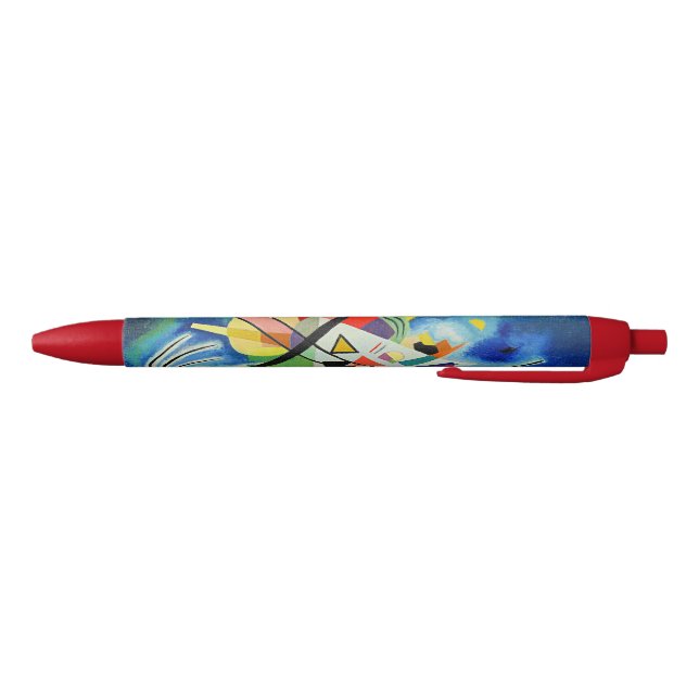 Stylo Noir Kandinsky - Peinture Bleue, (Bas)