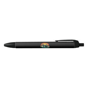 Stylo Noir Kayak Nature Rétro