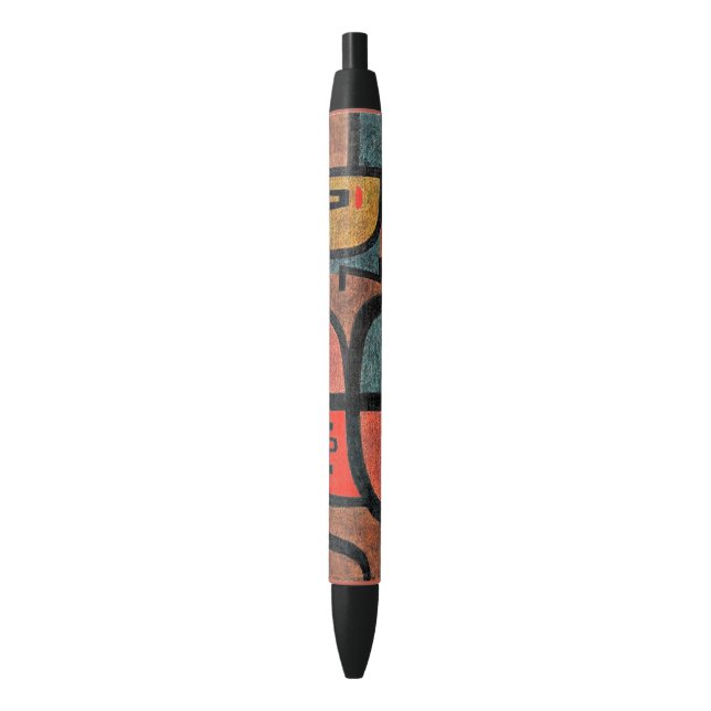 Stylo Noir Klee - Exotique, art abstrait, (devant Vertical)