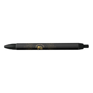 Stylo Noir L.W.H. Propriétés Burst Logo