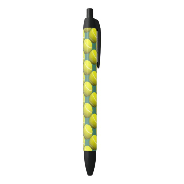 Stylo Noir La balle de tennis folâtre le thème (Bas (Vertical))