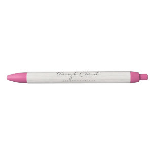 Stylo Noir La Bible Verse Philippiens 4:13 Je Peux Faire Tout