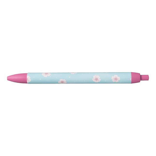 Stylo Noir La floraison printanière du Sakura Cherry (Devant)