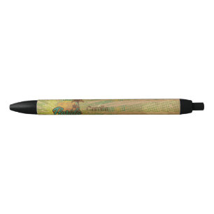 Stylo Noir La Floride, Sun rustique et palmiers