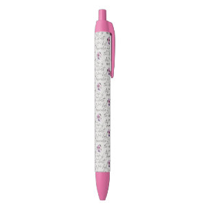 Stylo Noir La vie est trop courte pour un mauvais motif de