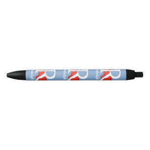 Stylo Noir L'ABC de Dr Seuss : Lettre R - Blanc Ajoutez vot