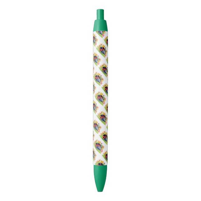 Stylo Noir Lady Bug (devant Vertical)