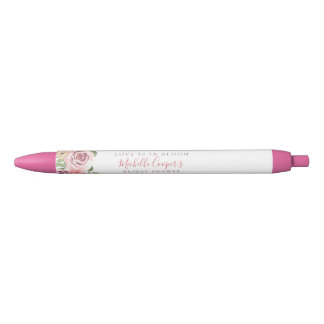 Stylo Noir L'amour est en fleurs