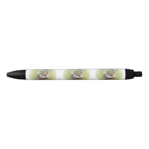 Stylo Noir Lapin de Pâques mignon pour une humeur positive