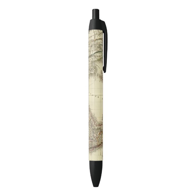 Stylo Noir L'Asie du sud (Bas (Vertical))