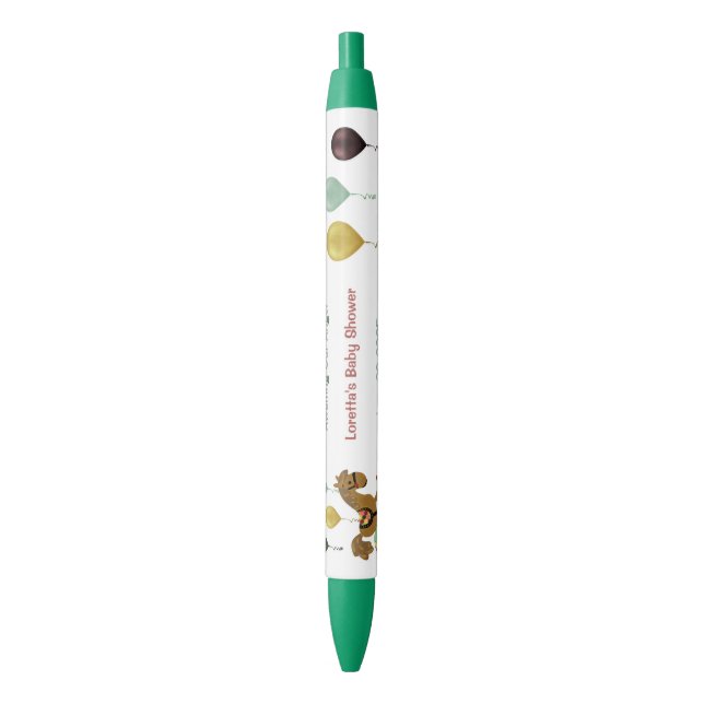 Stylo Noir Le Baby shower de la pépinière Nouveau service béb (devant Vertical)
