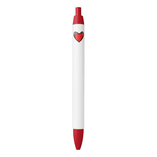 Stylo Noir Le jour du Happy Valentine (devant Vertical)