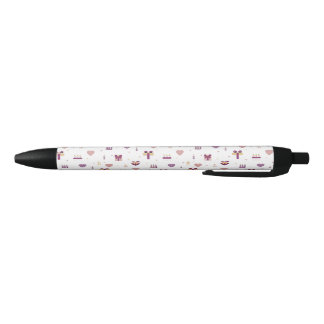 Stylo Noir Le Motif d'amour de Valentine