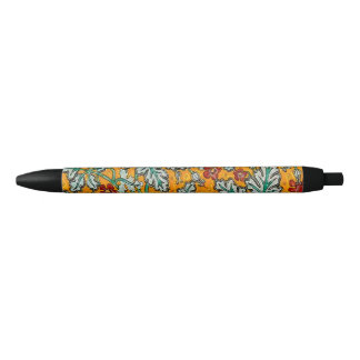 Stylo Noir Les fleurs jaunes de Betty