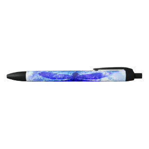 Stylo Noir Libellule d'hiver