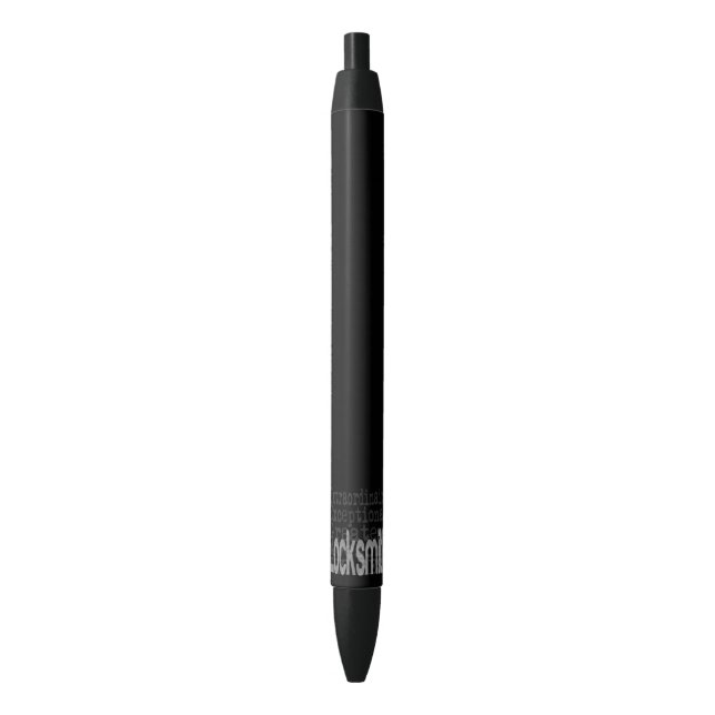 Stylo Noir Locksmith (devant Vertical)