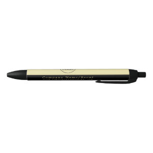 Stylo Noir Logo personnalisé - Société