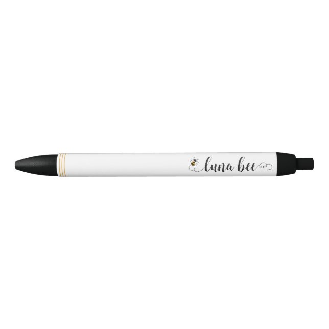 Stylo Noir Luna Bee (Devant)