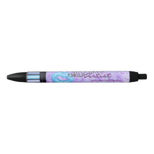 Stylo Noir Maquillage Artiste Lèvres Bleues Et Ombre