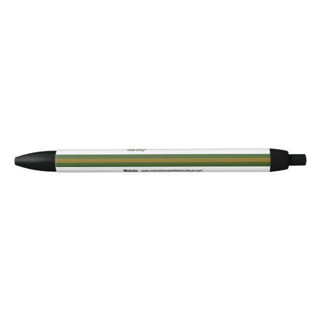 Stylo Noir Marcella Essentials Boutique Logo (Devant)
