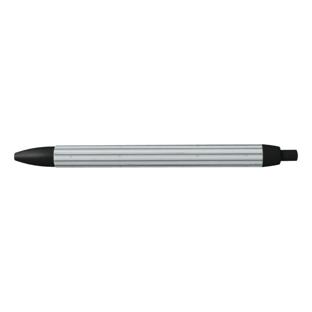 Stylo Noir Métal ondulé (Devant)