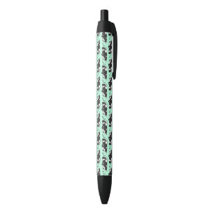 Stylo Noir Mignon Terrier de Boston ZZZ Cadeaux pour Amateurs