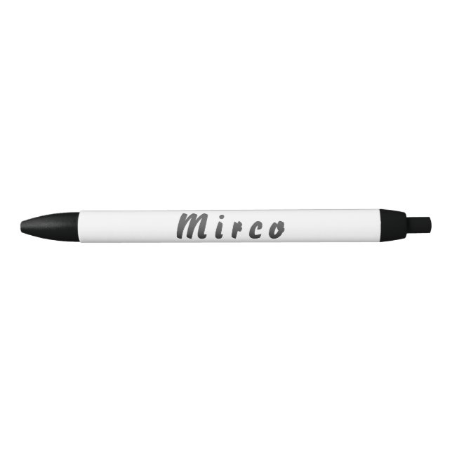 Stylo Noir Mirco (Devant)