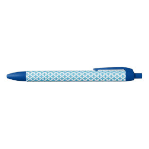Stylo Noir Modèle floral