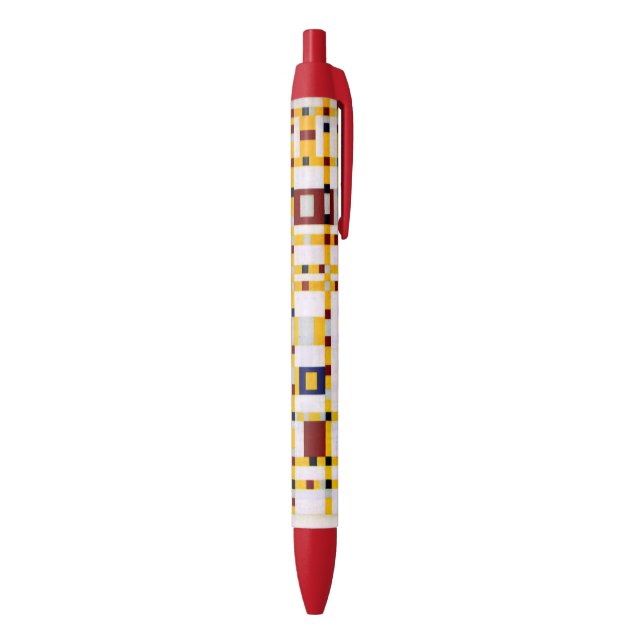 Stylo Noir Mondrian - Broadway Boogie Woogie (Bas (Vertical))