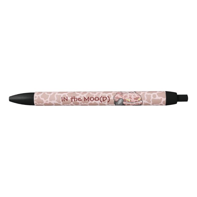 Stylo Noir Moo Car (Devant)