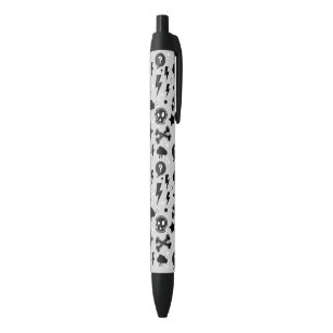 Stylo Noir Motif à la mode